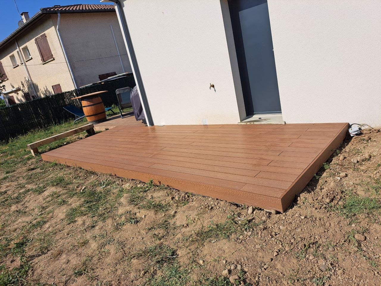 Terrasse composite à Aussonne
