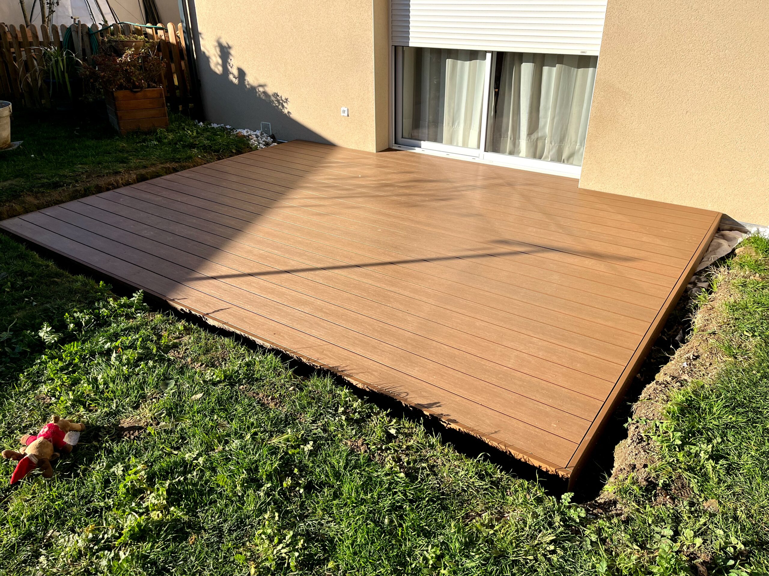 Réalisation d’une terrasse composite